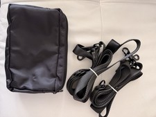 Dog Leash Belt Hands Free Running Jogging Walking Waist Pouch with Bungee Leash