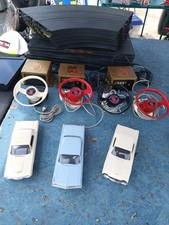 vintage AMT slot car set.