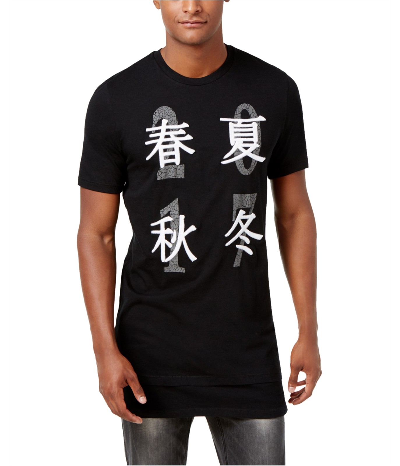 INC Mens Longer Length Graphic T-Shirt 4390₽