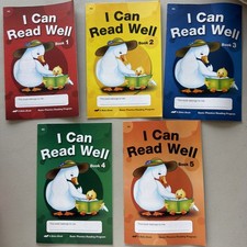Abeka K5 Reader Books I Can Read Well 1-5 Bra...