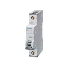 1 pc SIEMENS 5SY4106-8 Circuit Breaker, Supplementary, 1-P, 6A, D Curve, 277 VA