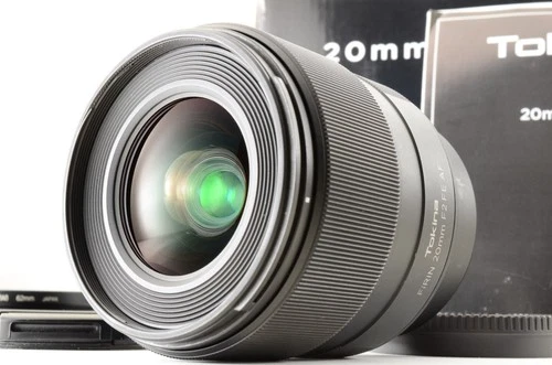 Tokina FiRIN 20mm f/2 FE AF Wide Angle Lens Sony E Mount Box *Near Mint* #5739