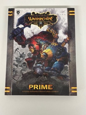 Warmachine Prime Rules Book Privateer Press - Excellent to Near Mint