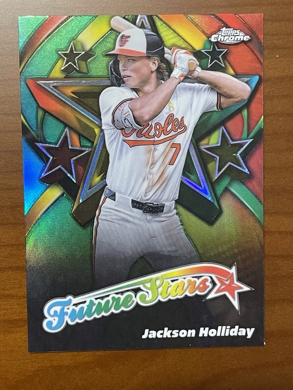 2025 Topps Chrome Future Stars Jackson Holliday #FS-1