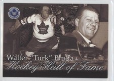 2002 Maple Leafs Platinum Collection Hockey Hall of Fame Turk Broda #45 HOF 0q3