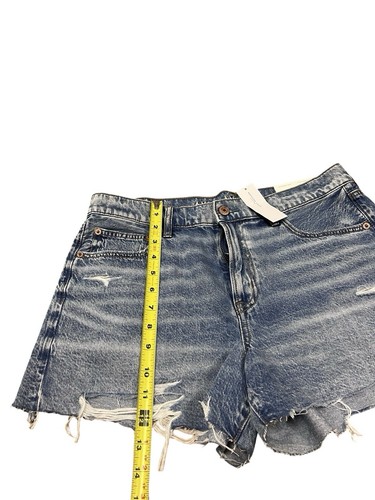 NUEVO CON ETIQUETAS AE American Eagle 90's Boyfriend Denim Jean Pantalones Cortos Tiro Alto 30W Talla 10 - Imagen 5 de 9