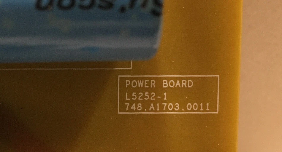 Placa de fuente de alimentación original Dell Monitor Board 27" U2717D L5252-1 748.A1703.0011 Foto 3 de 3
