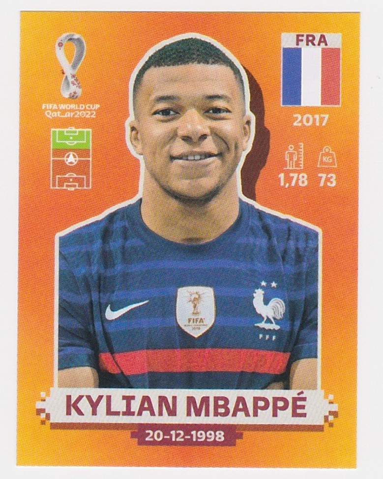 Panini World Cup QATAR 2022 Latin America Orange Edition Stickers #MEX1 - #BEL19
