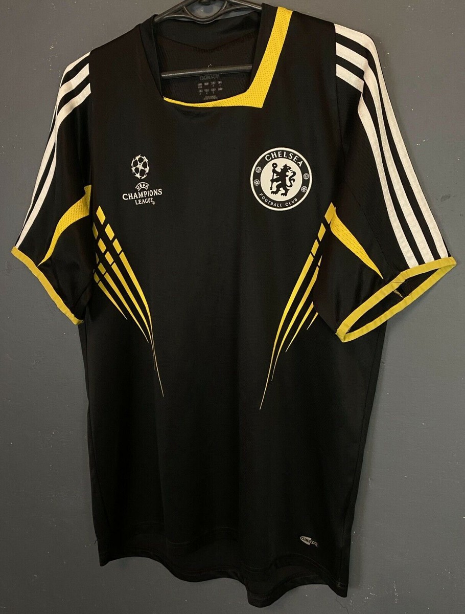MEN CHELSEA 2008/2009 UEFA CHAMPIONS LEAGUE SOCCER FOOTBALL SHIRT