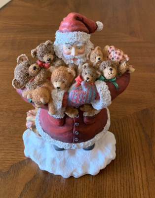 LANG & WISE Classic Santa Figurine  Bountiful Bears II ~ SBB #8 Sherri Baldwin