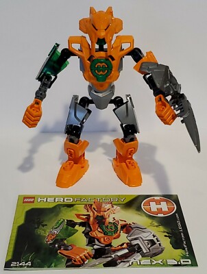 100% Complete & Retired Lego Hero Factory Nex 3.0 (2144) with