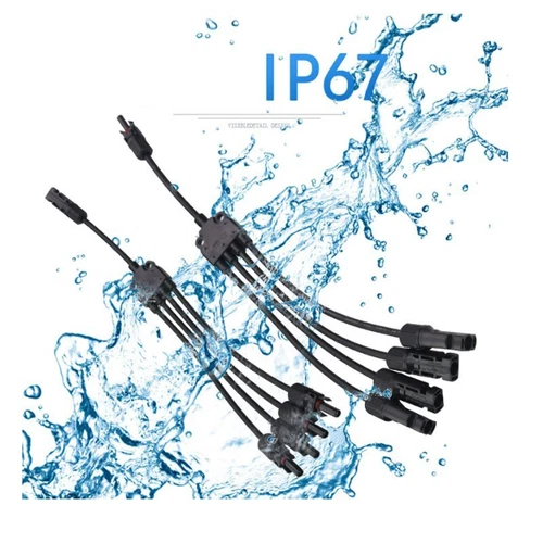 Panel Solar Y/T Rama Cable Conexión Impermeable Adaptador Extensión Envío Gratis - Imagen 17 de 21