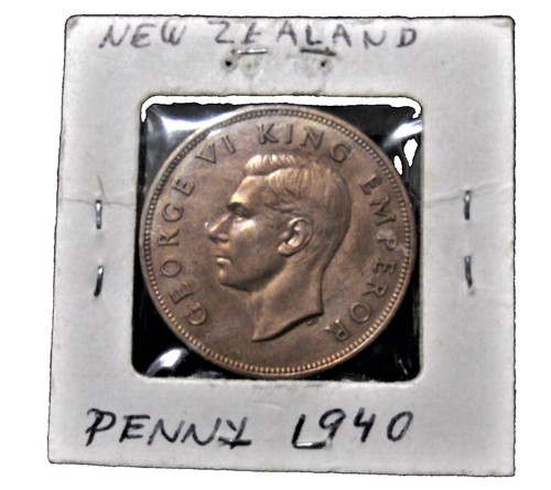New Zealand Half Crown, 1940 Gem Unc~Centennial 100 Years~RARE