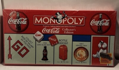 Coca Cola Monopoly Game Collector's Edition 1999 New Sealed | eBay