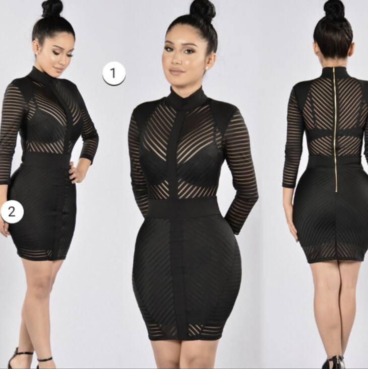 Fashion Nova Black dress Size Medium | eBay