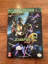 StarFox Zero Prima Strategy Guide For Nintendo Wii U Game