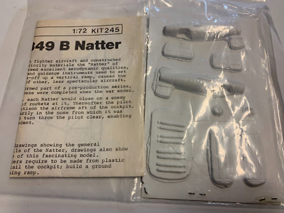 Vintage 1/72 Airmodel Bachem Ba 349 B Natter Vacuform Model Airplane Kit