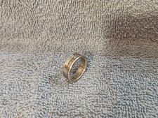 1992 90  Silver Proof Washington Quarter size 6  coin ring handmade 2
