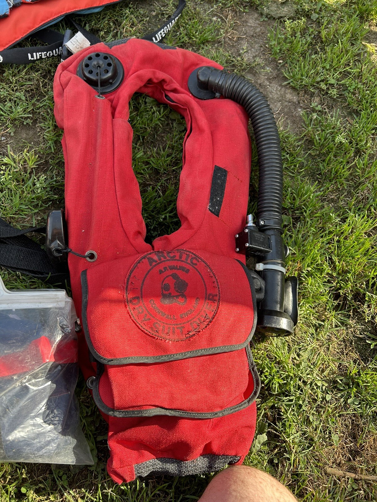 Artic Dry Suit Diver Plus Life Jackets eBay