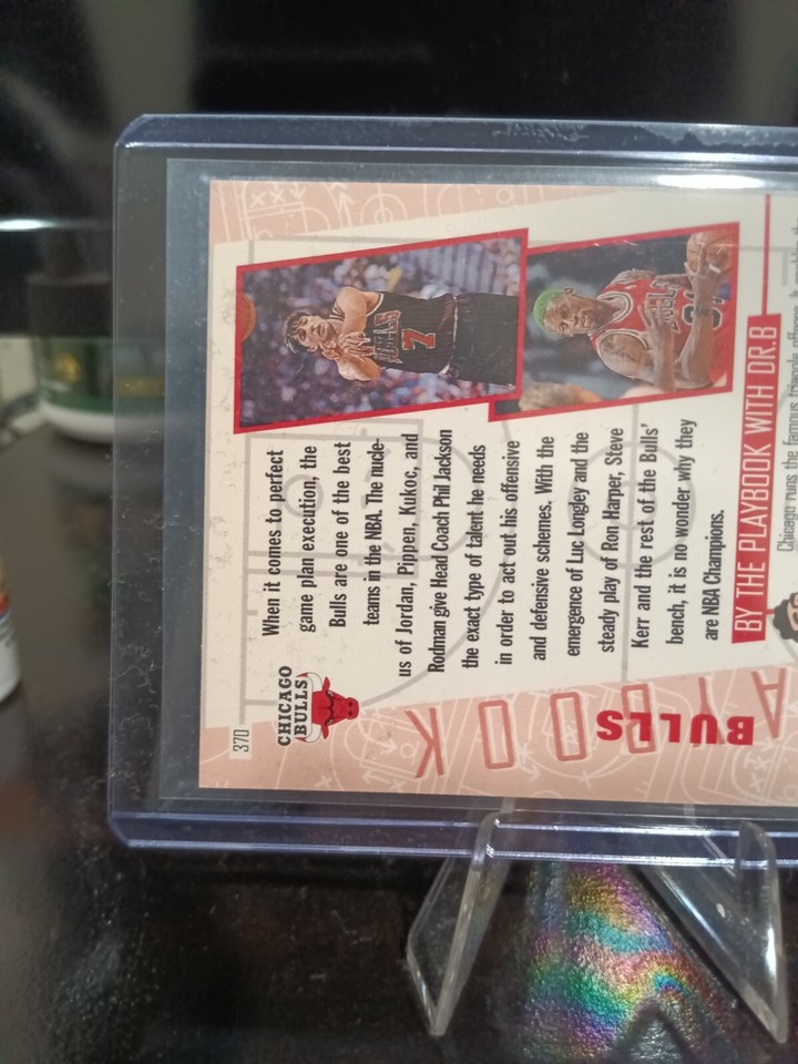 199697 Upper Deck Collector's Choice Playbook 370 Michael Jordan 2