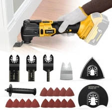 Cordless Oscillating Tool for Dewalt 20V Battery Not Inc 6 Variable Speed Replac