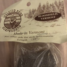 WALKING BOSS SUSPENDERS  Gray, 48 inches New In Package