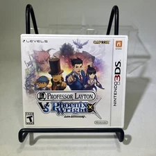 Professor Layton Vs. Phoenix Wright Ace Attorney 3DS  Complete Rare #ML