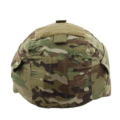 Tactical Helmet MICH 2000 Helmet Cover Camo Battery Bag Helmet Cloth Hat - Picture 9 of 31
