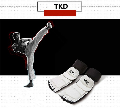 New Taekwondo Foot Hand Guard Protector Martial Art Sparring Instep Gear Karate - Picture 7 of 7