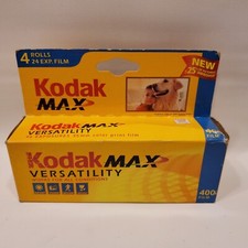 Kodak MAX 400 Films 96 Exposures 24x4  Exp. 03/2003 Sealed