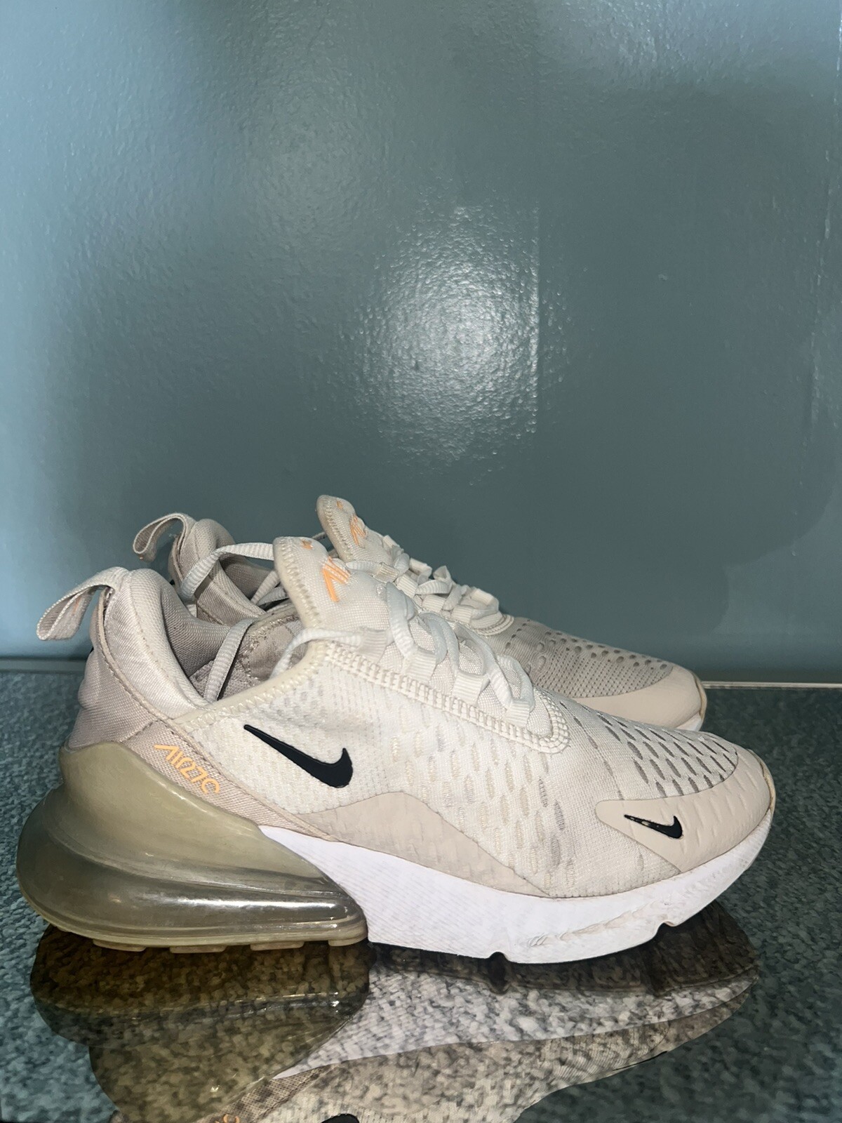 Size 5.5 - Nike Air Max 270 White Desert Sand -RARE DH3050-100 | eBay