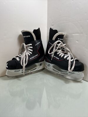 Easton EQ 10 Synergy Ice Hockey Skates, Junior Size 4 Black