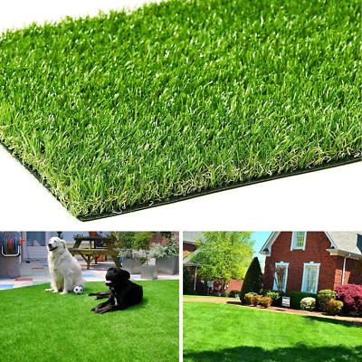 Realistic 4x6 Ft AYOHA Artificial Grass Mat for Indoor/Outdoor Use