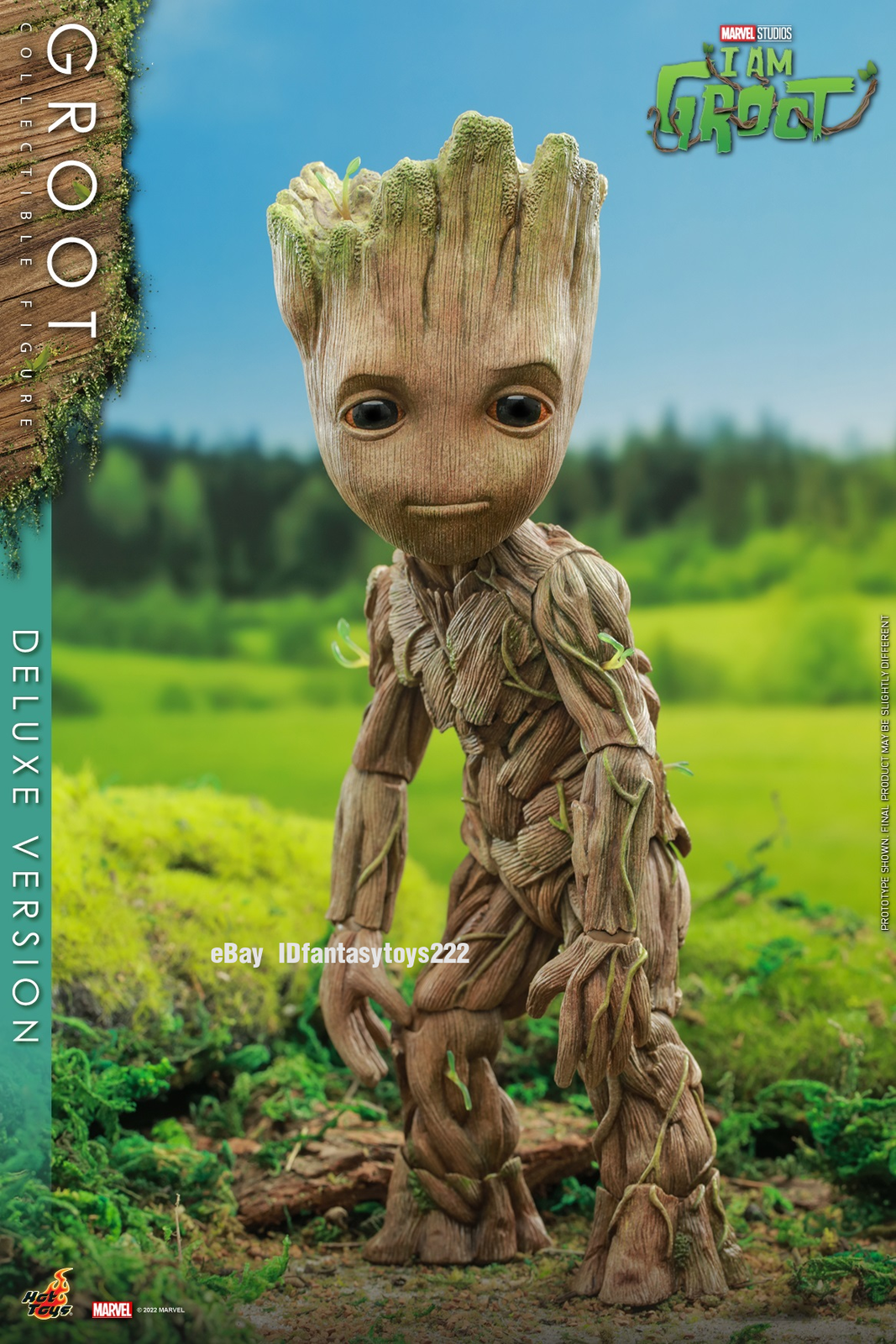 Hot Toys TMS089 I AM GROOT Life-size GROOT Deluxe Ver Action Figure ...