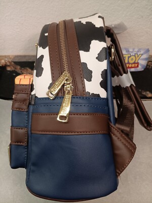 Loungefly Toy Story Sheriff Woody Cosplay Mini Backpack, NWT  display picture 3