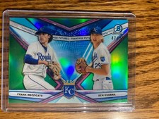 2021 Bowman Draft #FF-7 Frank Mozzicato / Ben Kudrna Franchise Futures Green /99