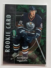 2002-03 PARKHURST ROOKIE CARD GREEN/500 ALES HEMSKY-EDMONTON OILERS. rookie card picture