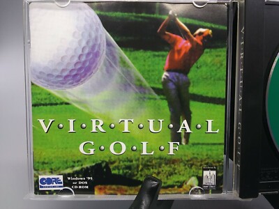 VIRTUAL GOLF P/N 30049A. 1995 CD-ROM Windows '95 Or DOS CD-ROM