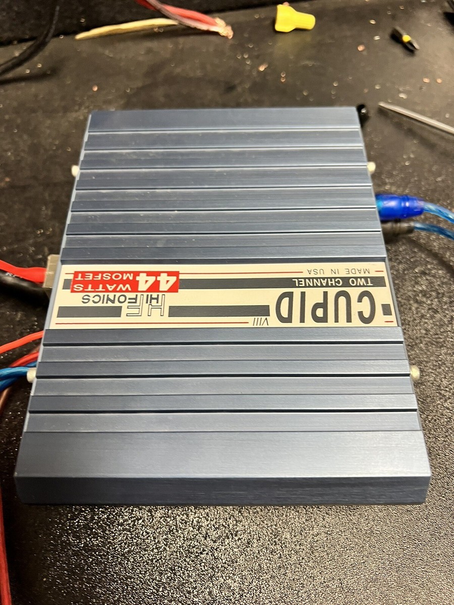 OLD SCHOOL Hifonics Cupid VIII Compact 2-Channel MOSFET