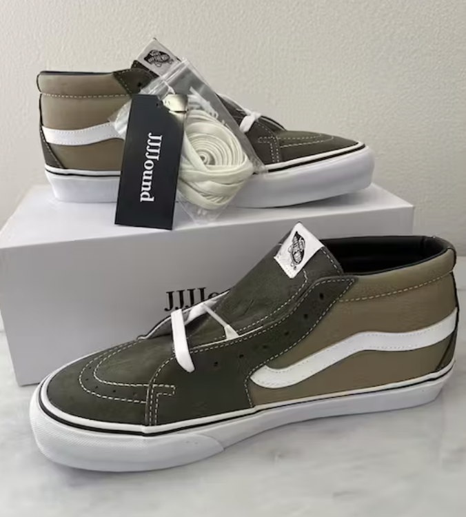 Vans Vault Sk8-Mid LX JJJJound Green | eBay Vans Vault Sk8-Mid LX JJJJound Green | eBay