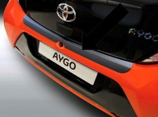 Ladekantenschutz schwarz für Toyota Aygo II Schrägheck 3- & 5- Türer ab 05.2014-