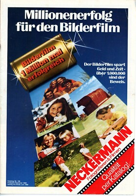 NECKERMANN Foto Katalog Nr. 198 1980 Cosina Polaroid Praktica Yashica (Y4629