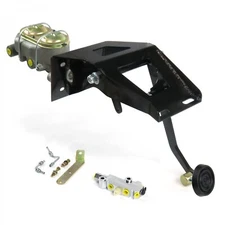 53-56 Ford Truck FW Manual Brake Pedal kit Disc/Disc3in Rubber Pad