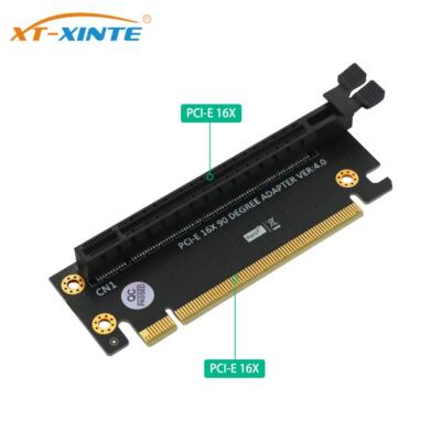 Adapter Riser Card Right Angle PCI-Express 4.0 16x Riser Card PCI-E 4.0 16X 90°