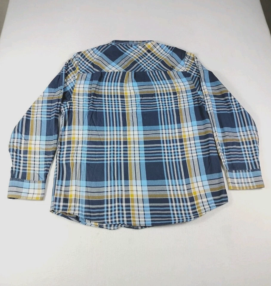 Alpine Design Shirt Mens Large Multicolor Flannel Plaid Gorpcore Cottagecore - Image 2 of 4