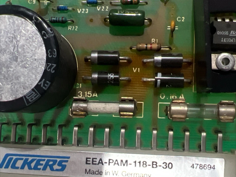 🔥VICKERS EEA-PAM-118-B-30 Power Amplifier Card, Used, Free Shipping🇺🇸 - Image 4 of 4