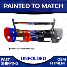 New Painted 2007-2014 Chevrolet Tahoesuburbanavalanche Unfolded Front Bumper