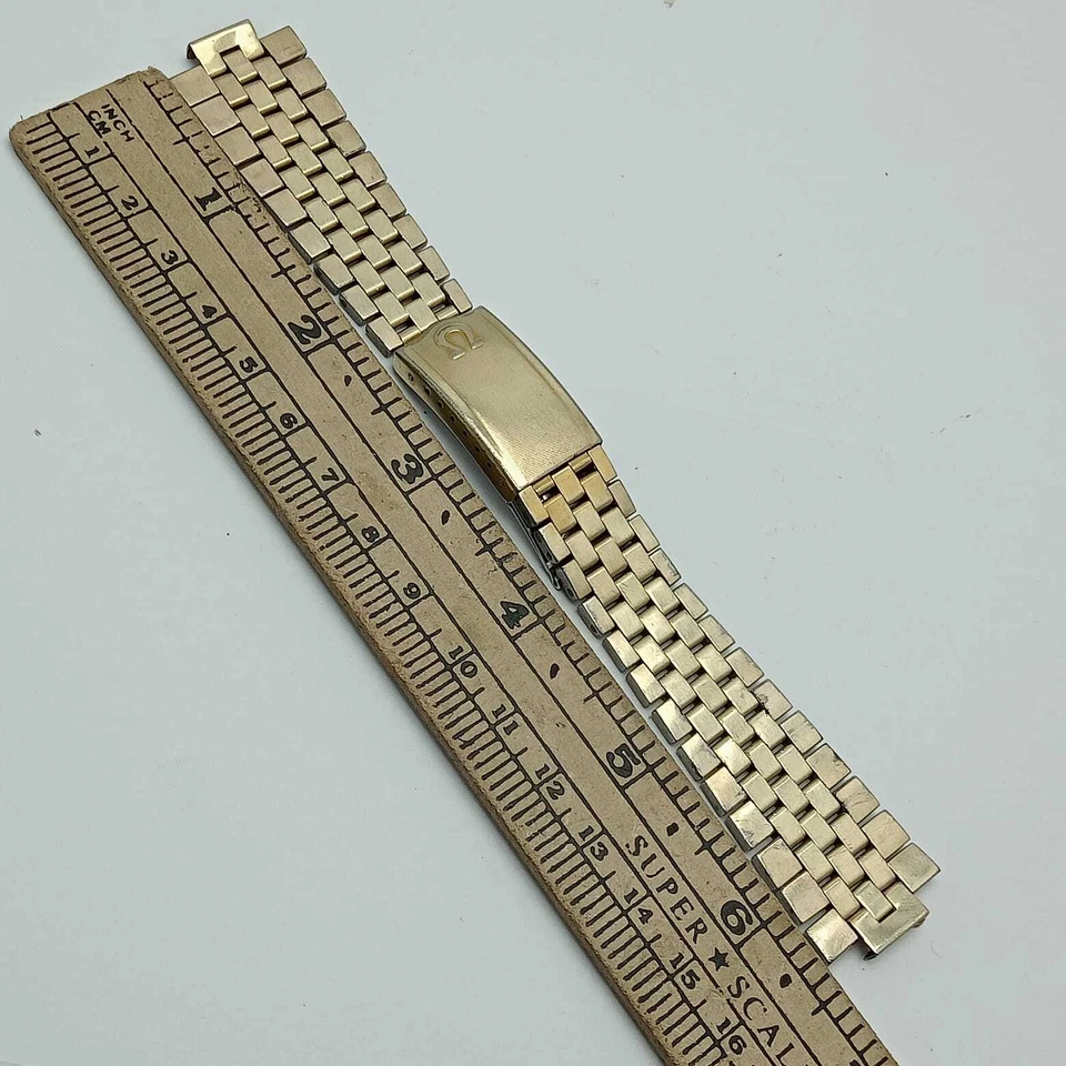 Reloj pulsera vintage para hombre Omega 1297/263 de acero inoxidable de oro rosa de 11 mm Foto 2 de 4