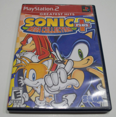 Sonic Mega Collection Plus - Sony PlayStation 2 (PS2) Greatest Hits Tested Works