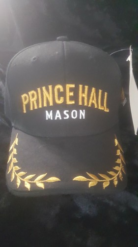 Prince Hall Masonic Baseball Hat cap 